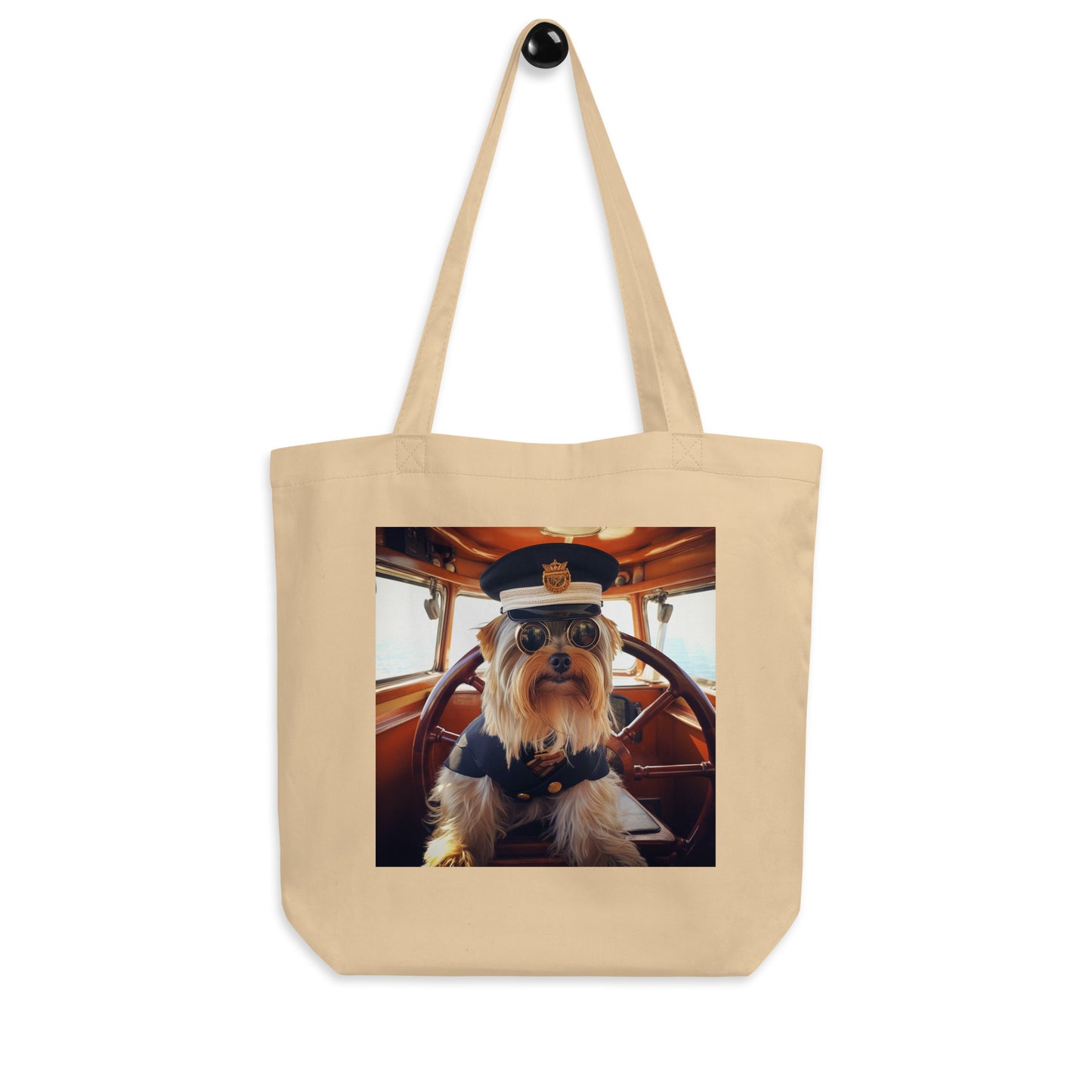 Yorkshire Terrier CruiseShipCaptain Eco Tote Bag