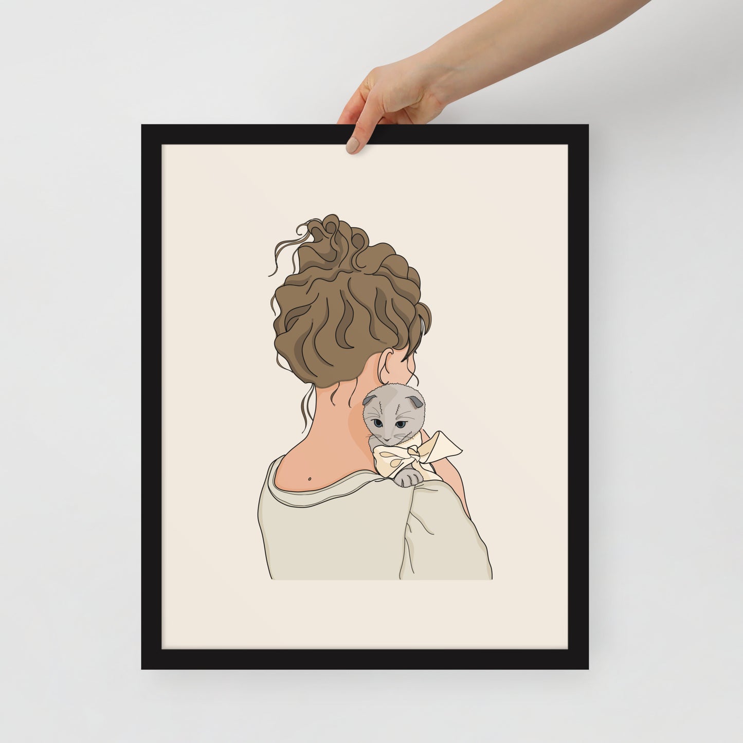 A Quiet Companion- Color Illustration