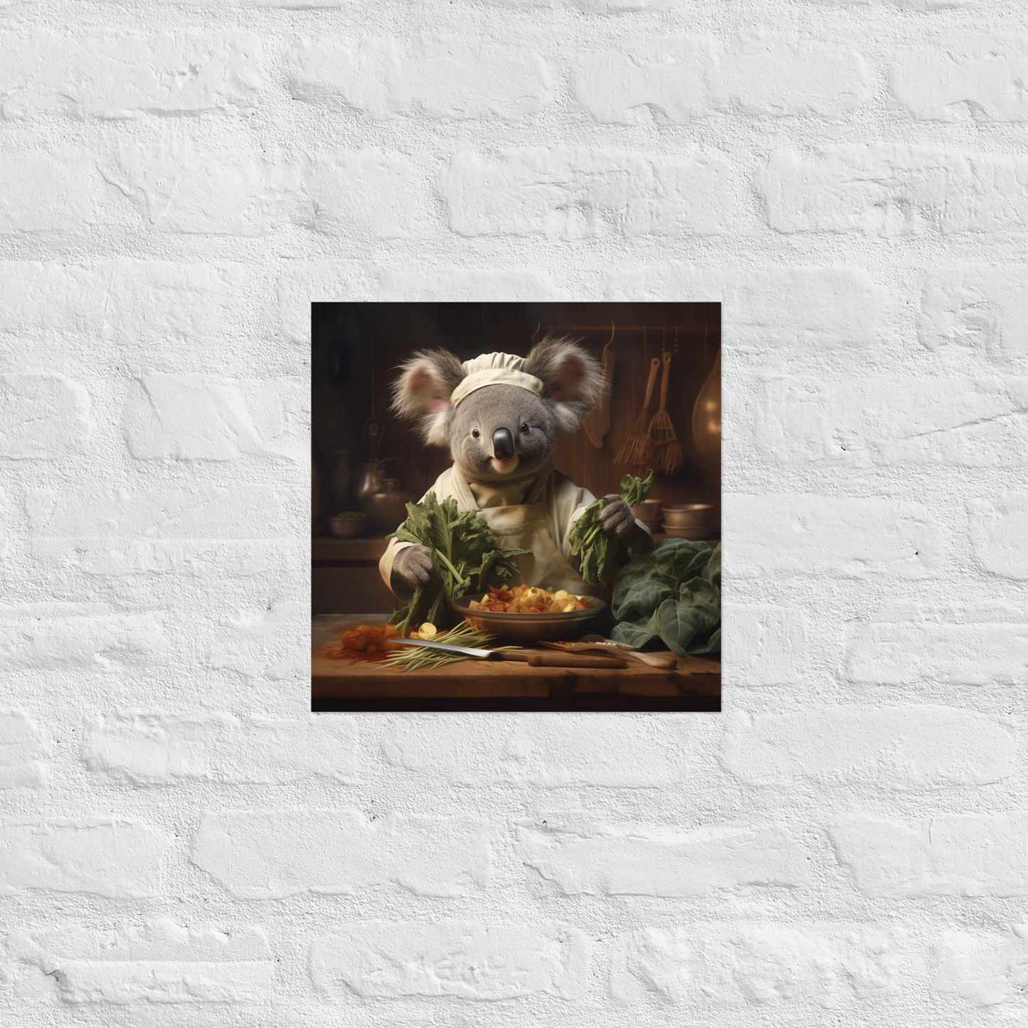 Koala Chef Poster