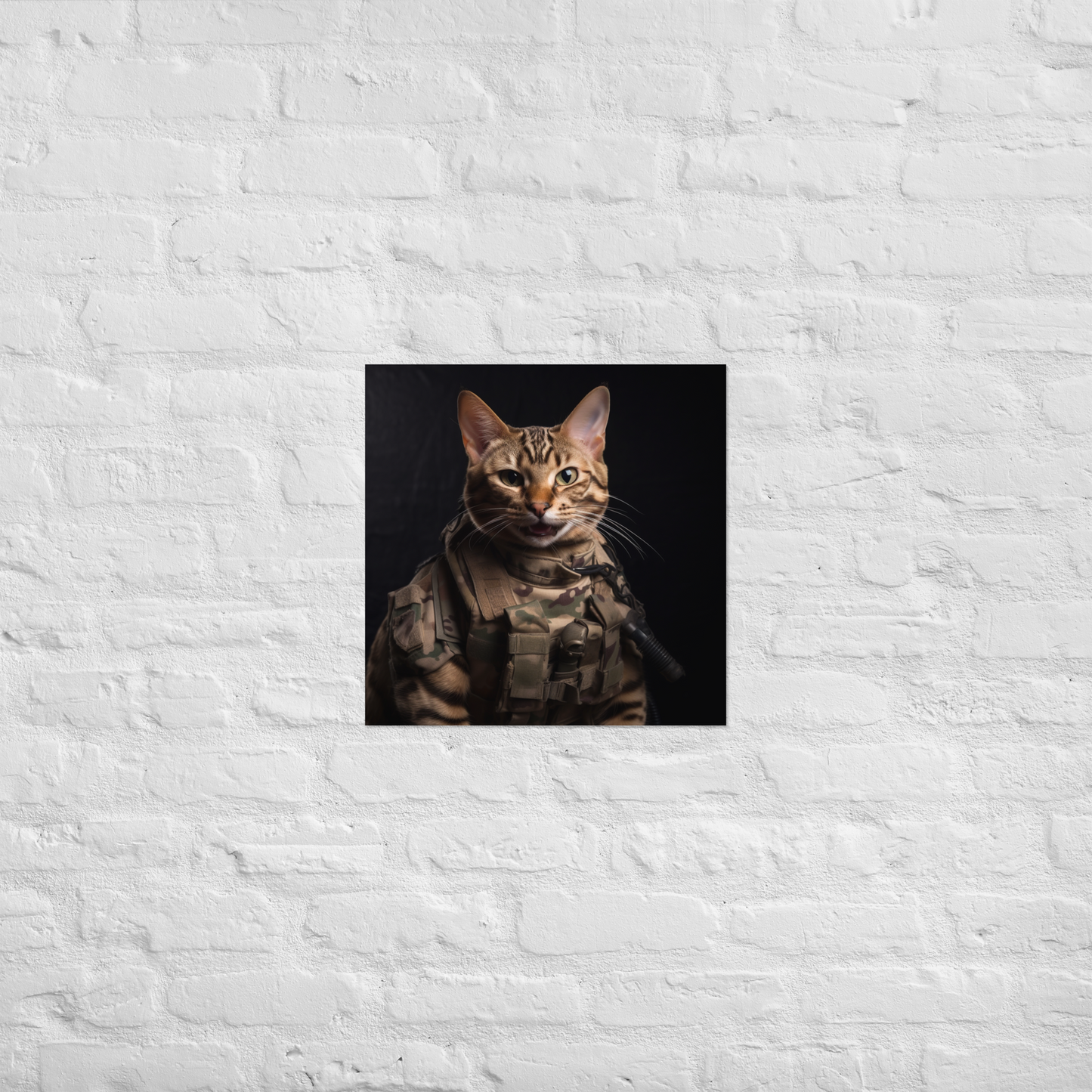 Bengal Military Person Poster