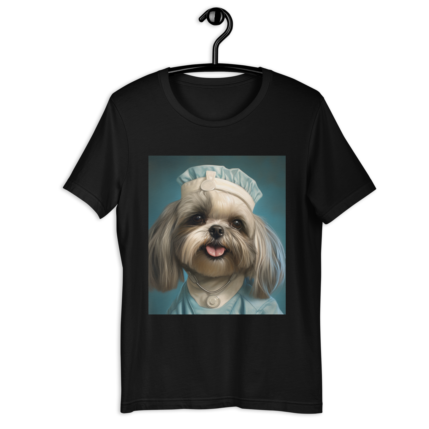 Shih Tzu Nurse Unisex t-shirt