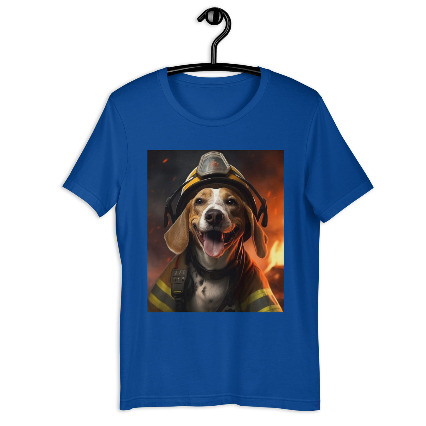 Beagle Firefighter Unisex t-shirt