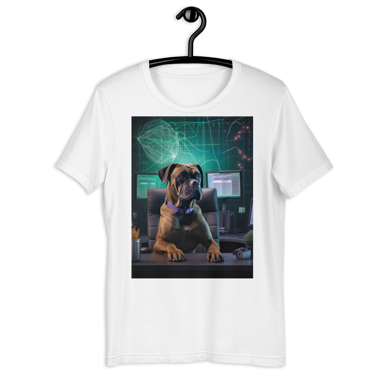 Boxer Stock Trader t-shirt