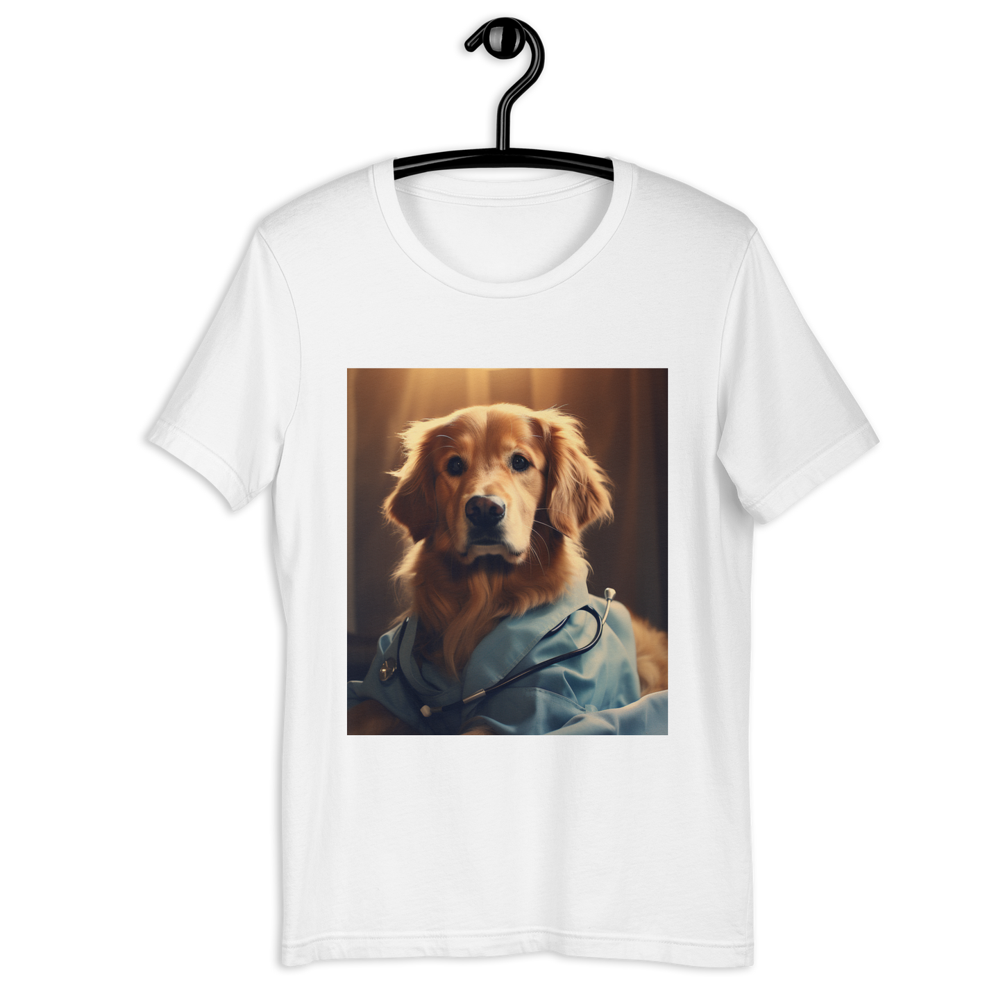 Golden Retriever Nurse Unisex t-shirt