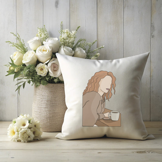 A Soft Pause – Color illustration