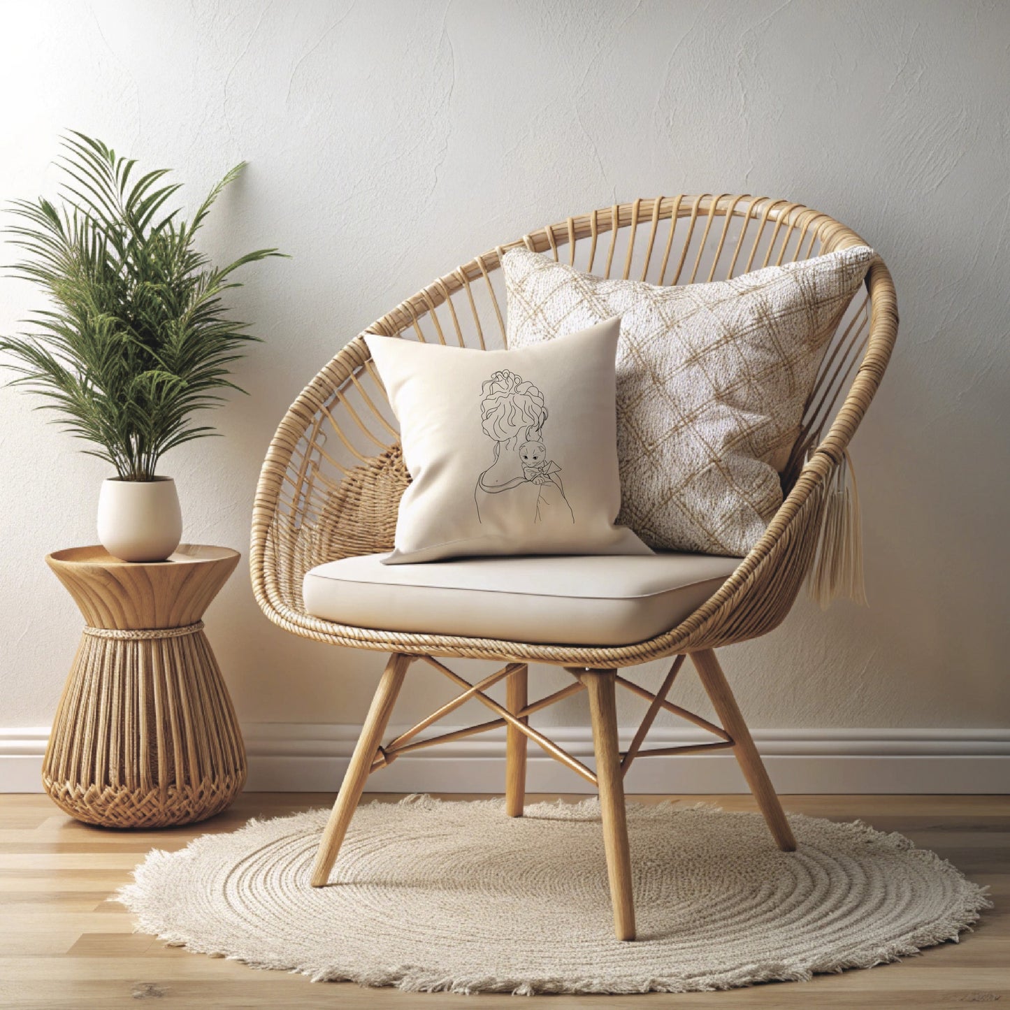 A Quiet Companion – Line Art