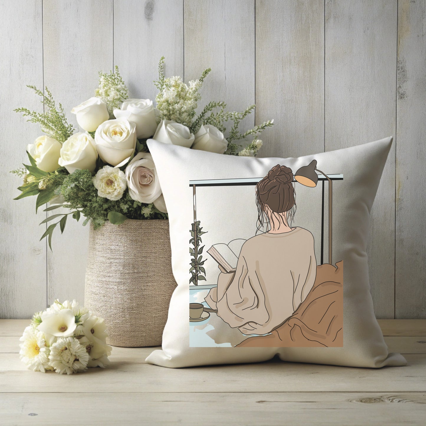 Calm Before the Rush  – Color illustration