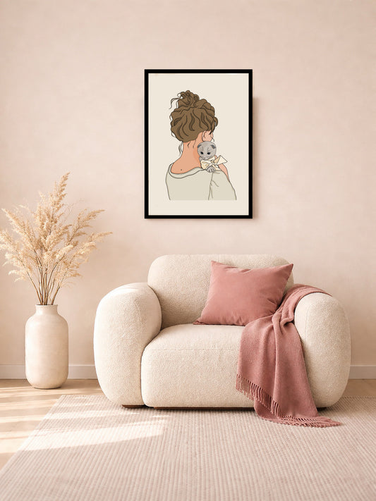 A Quiet Companion- Color Illustration