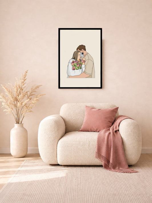 A Moment of Us - Color Illustration