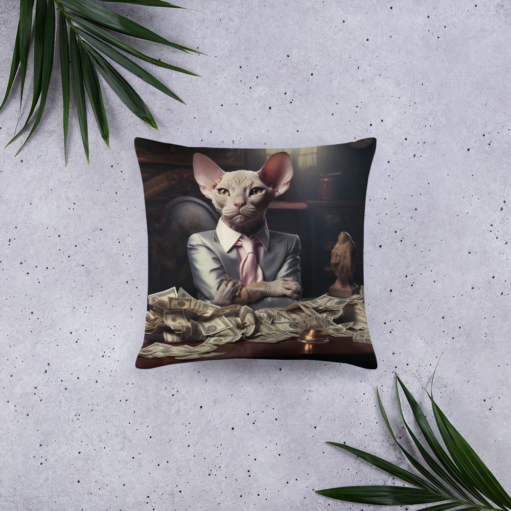 Sphynx Millionaire Basic Pillow