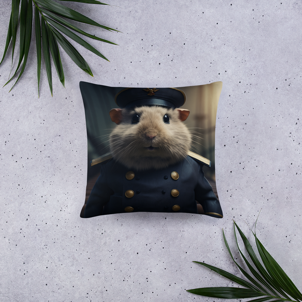 Guinea Pigs Air Force Officer Basic Pillow