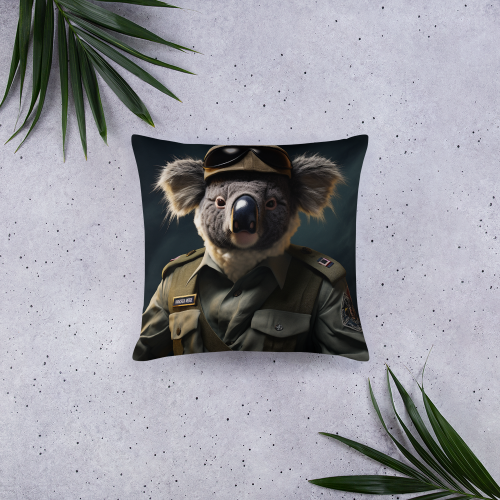 Koala Air Force Officer Basic Pillow