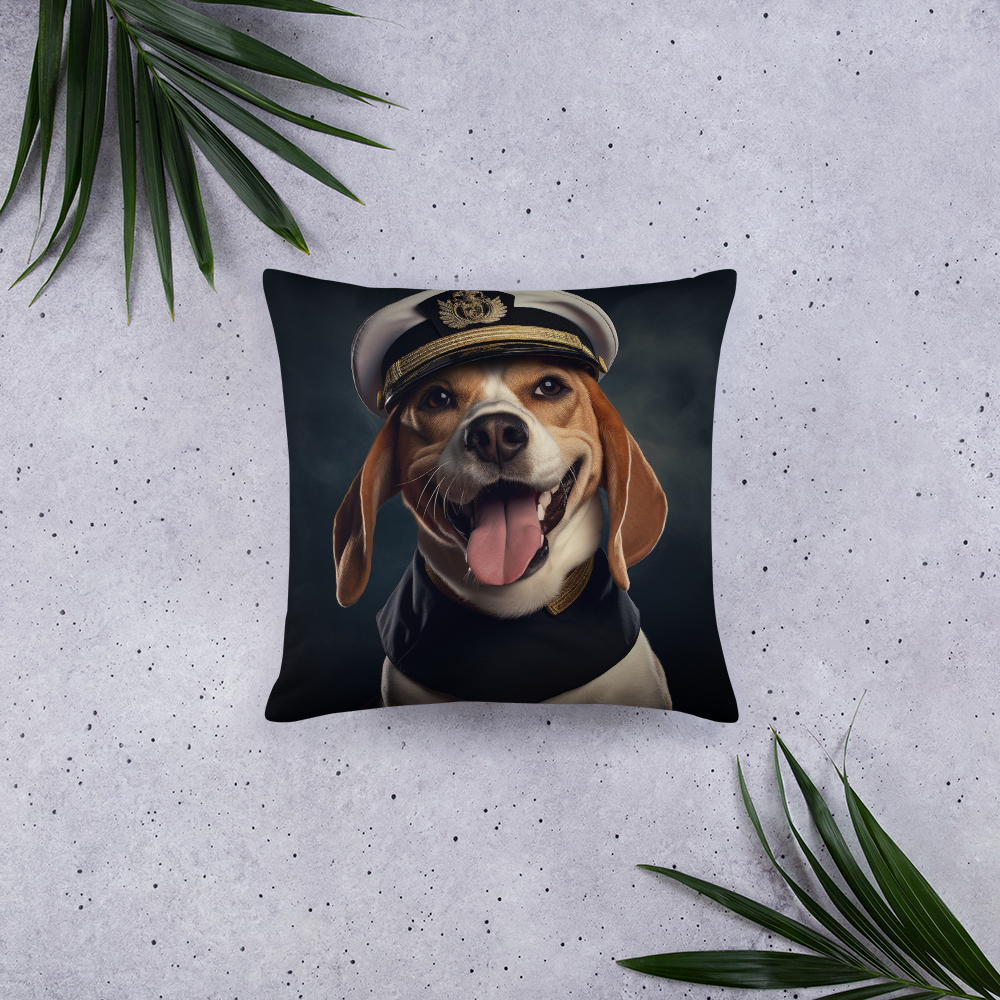 Beagle Airline Pilot Basic Pillow