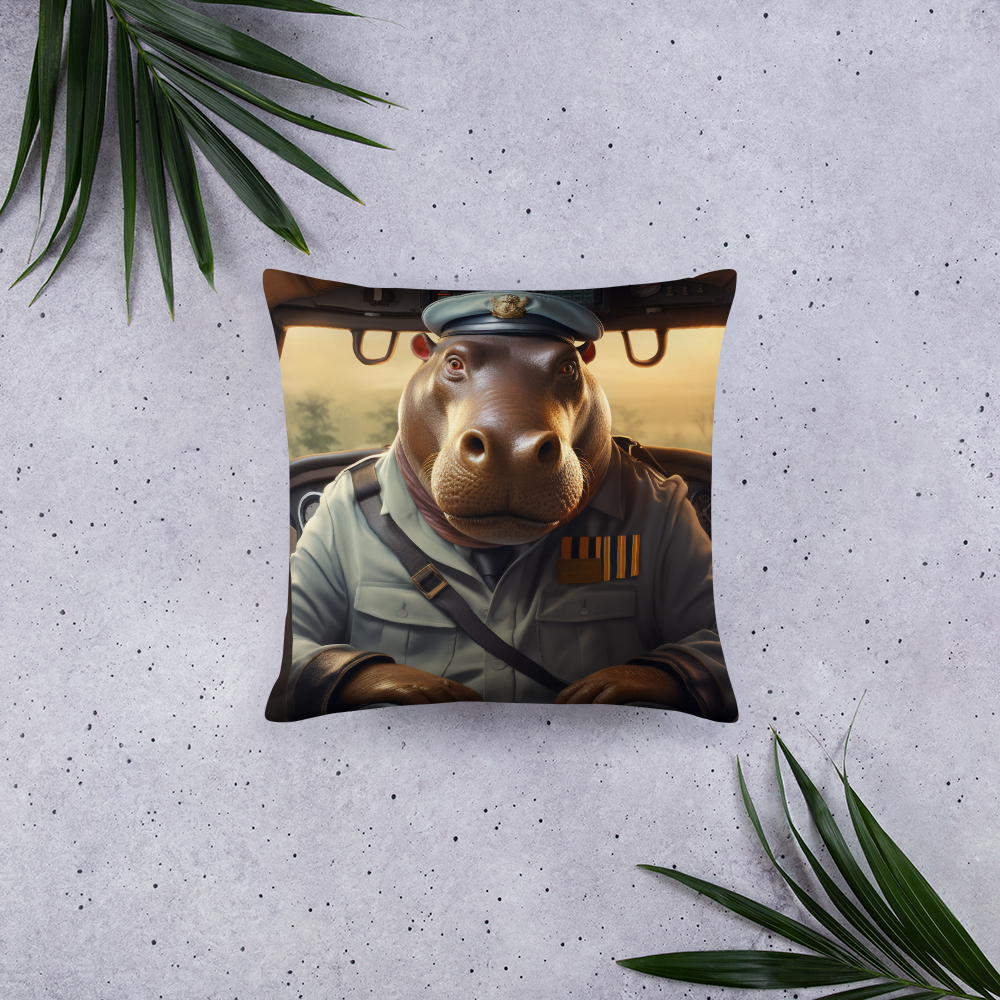 Hippo Airline Pilot Basic Pillow