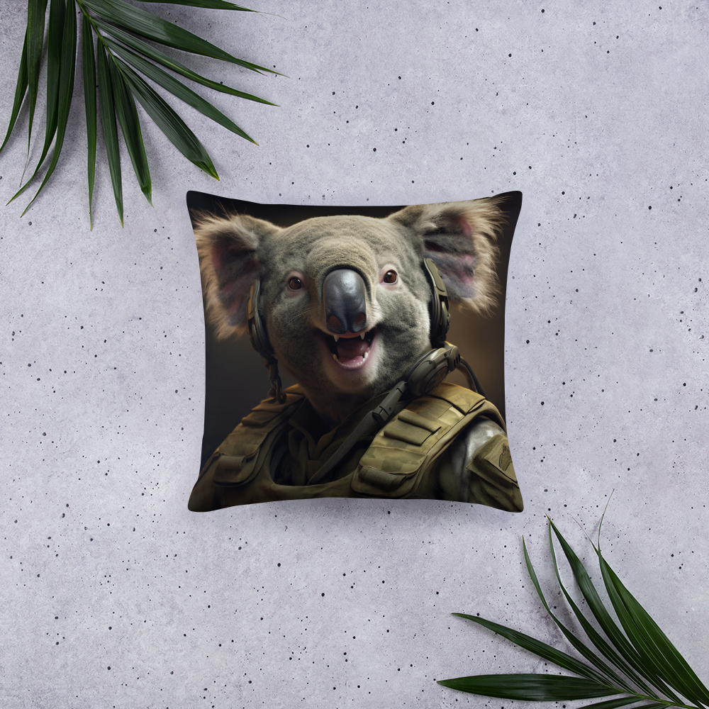 Koala Military Person Basic Pillow