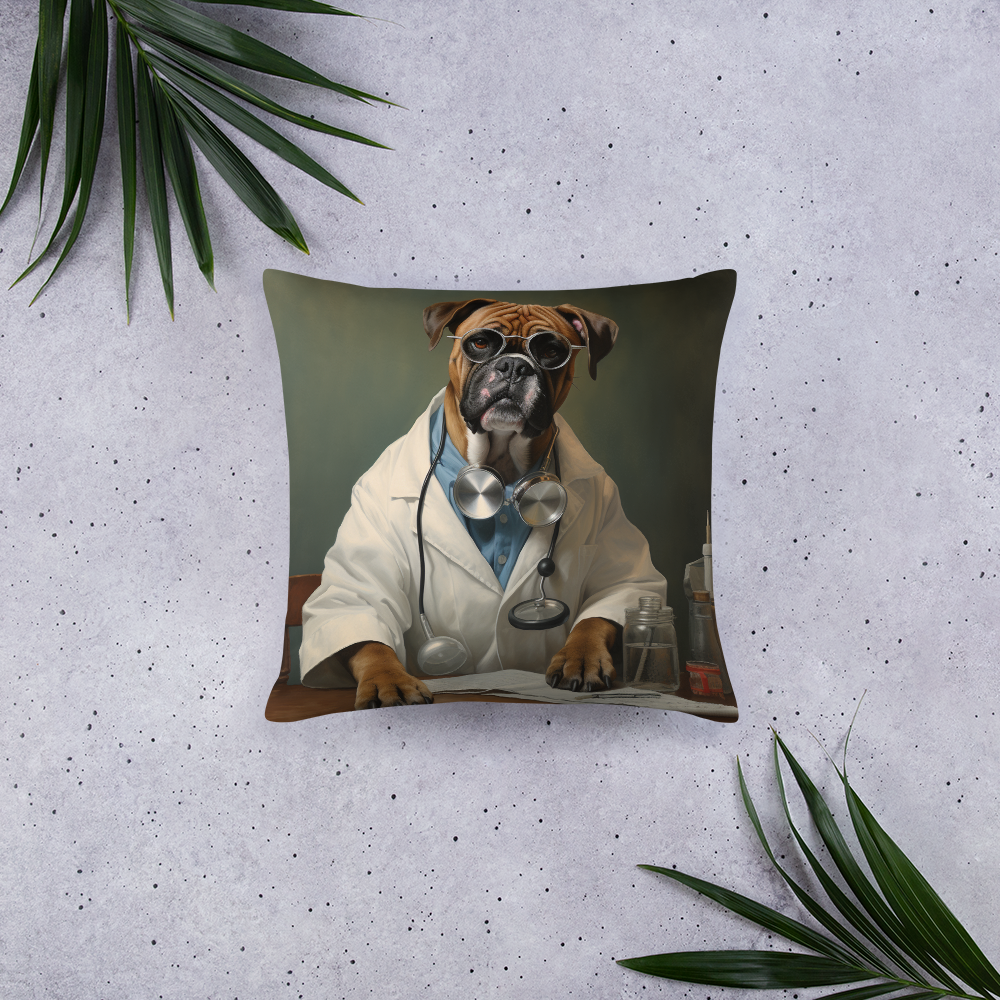 Boxer Doctor Basic Pillow