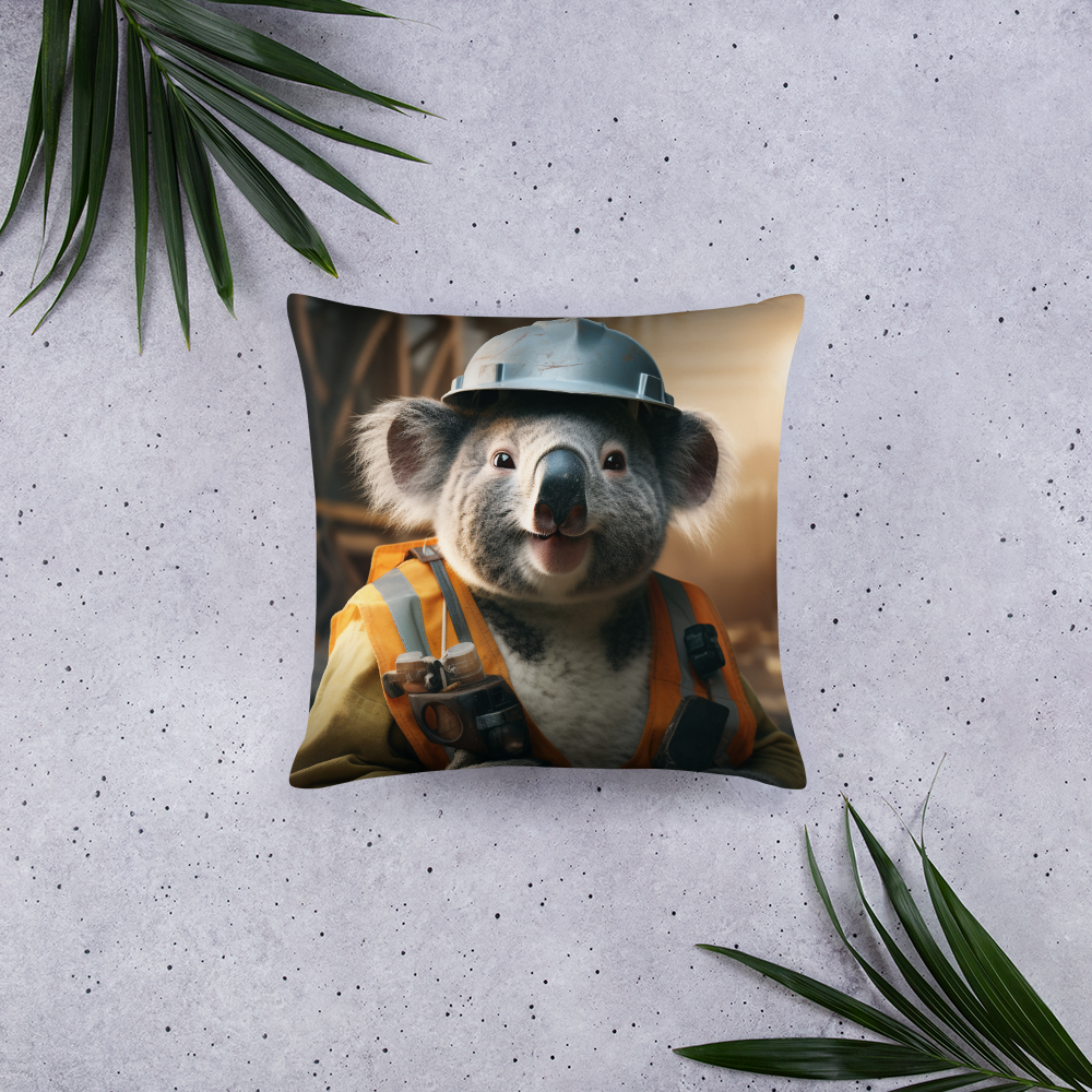 Koala Engineer Basic Pillow