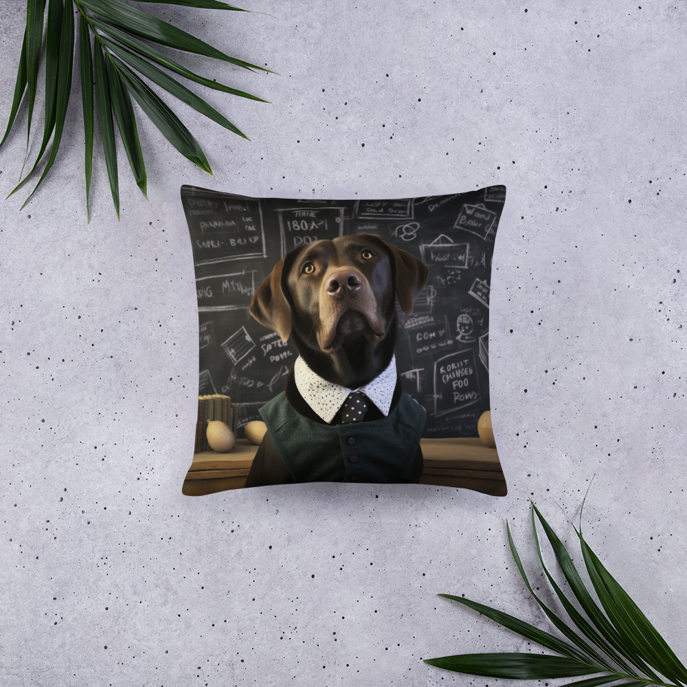 Labrador Retriever Teacher Basic Pillow