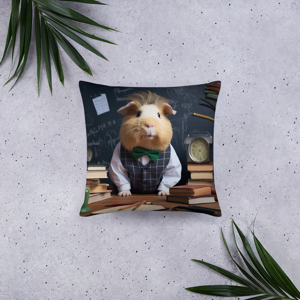 Guinea Pigs Teacher Basic Pillow