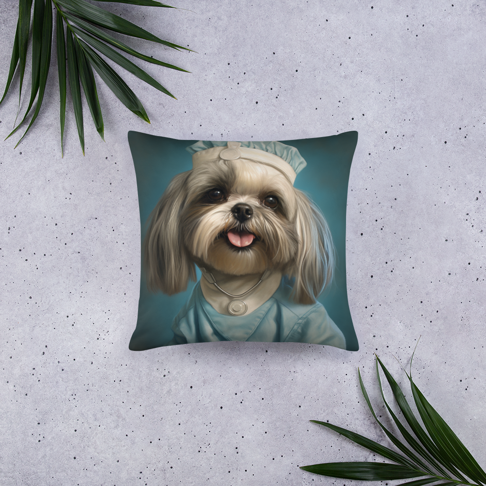 Yorkshire Terrier Nurse Basic Pillow