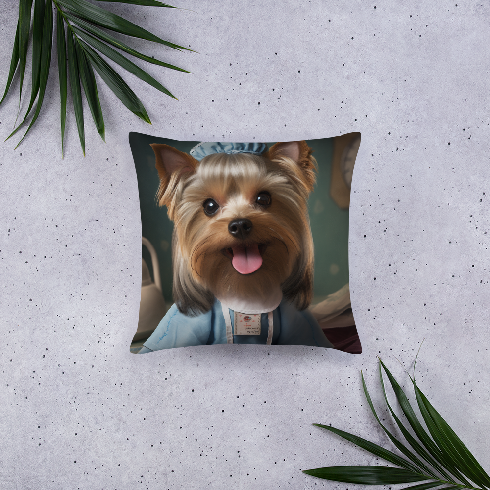 Shih Tzu Nurse Basic Pillow