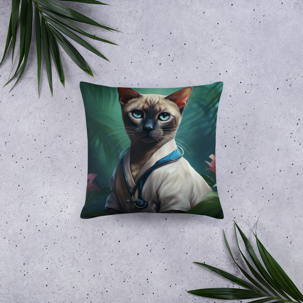 Siamese Nurse Basic Pillow