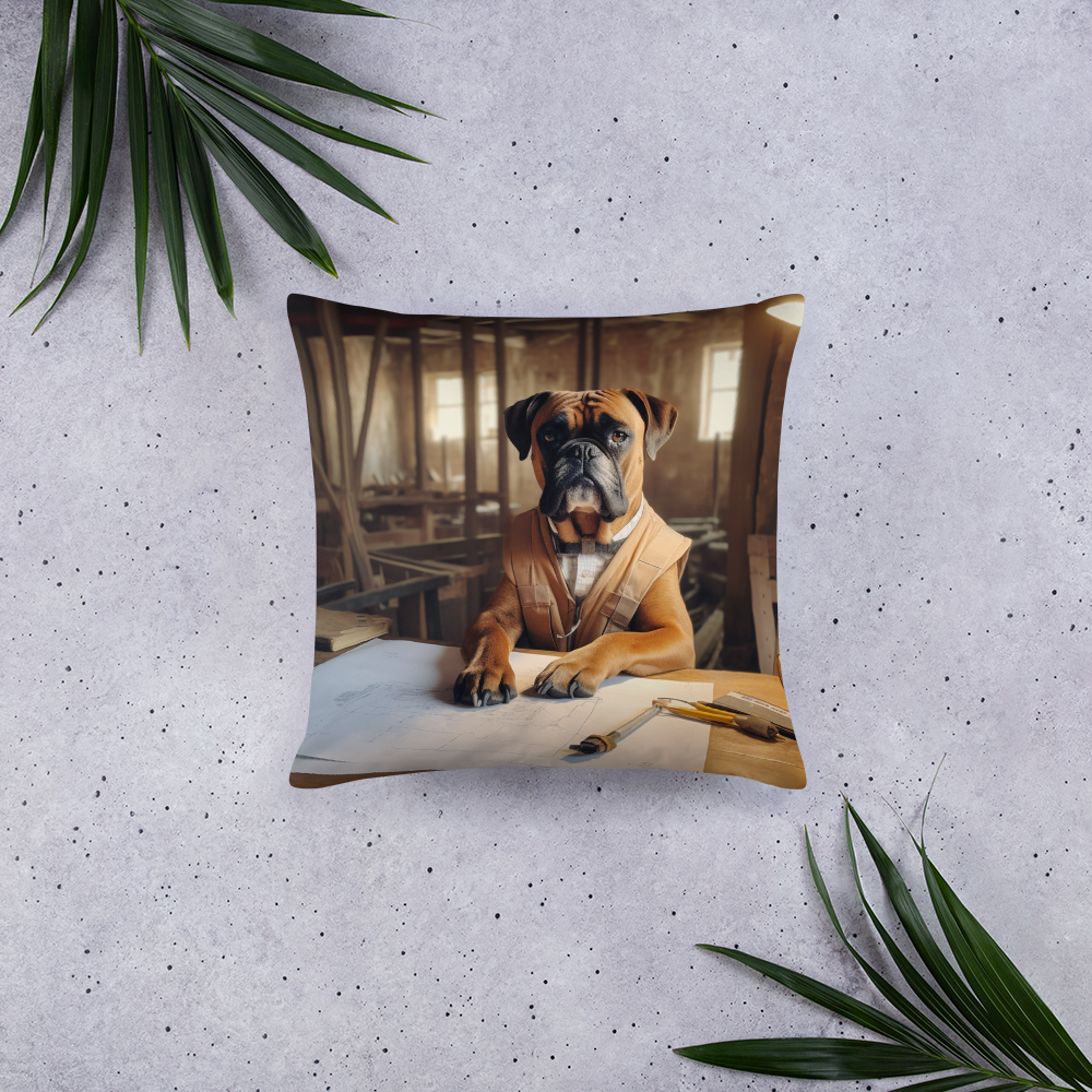 Boxer Architect Basic Pillow