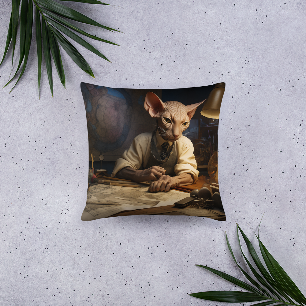 Sphynx Architect Basic Pillow