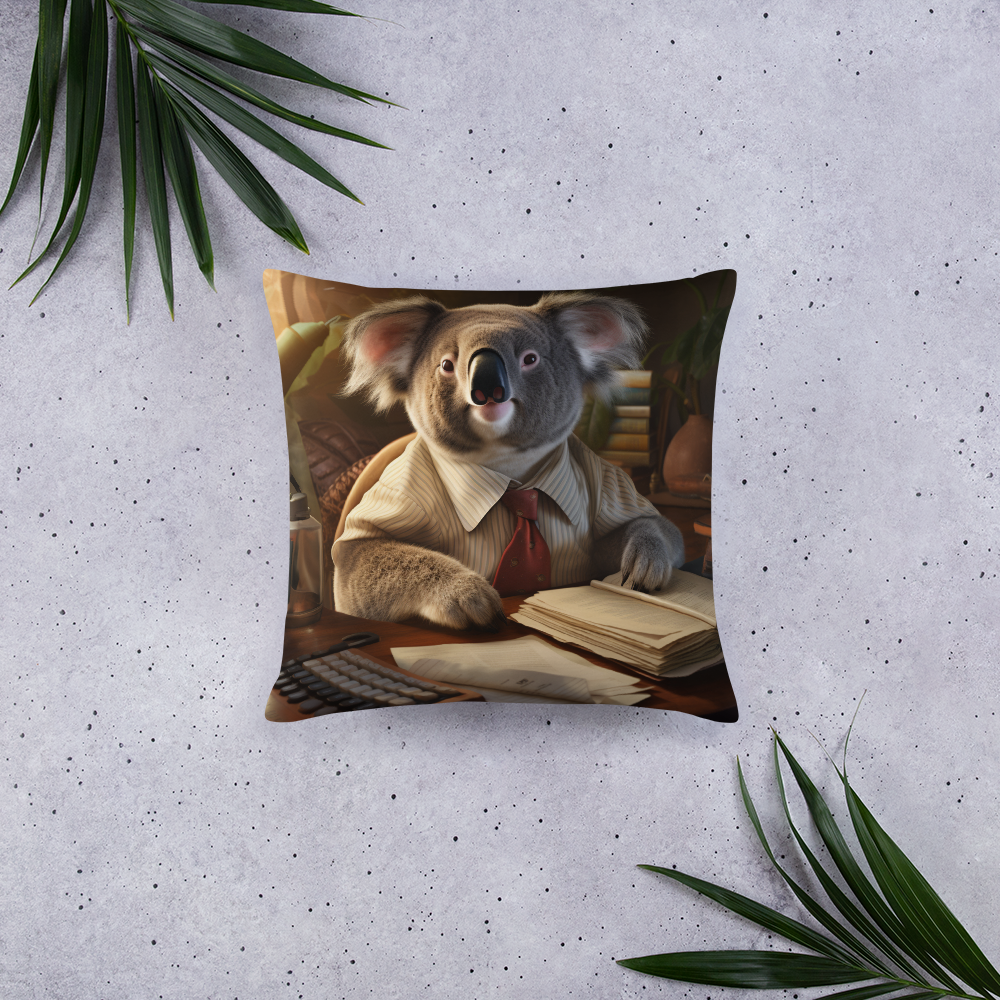 Koala Accountant Basic Pillow