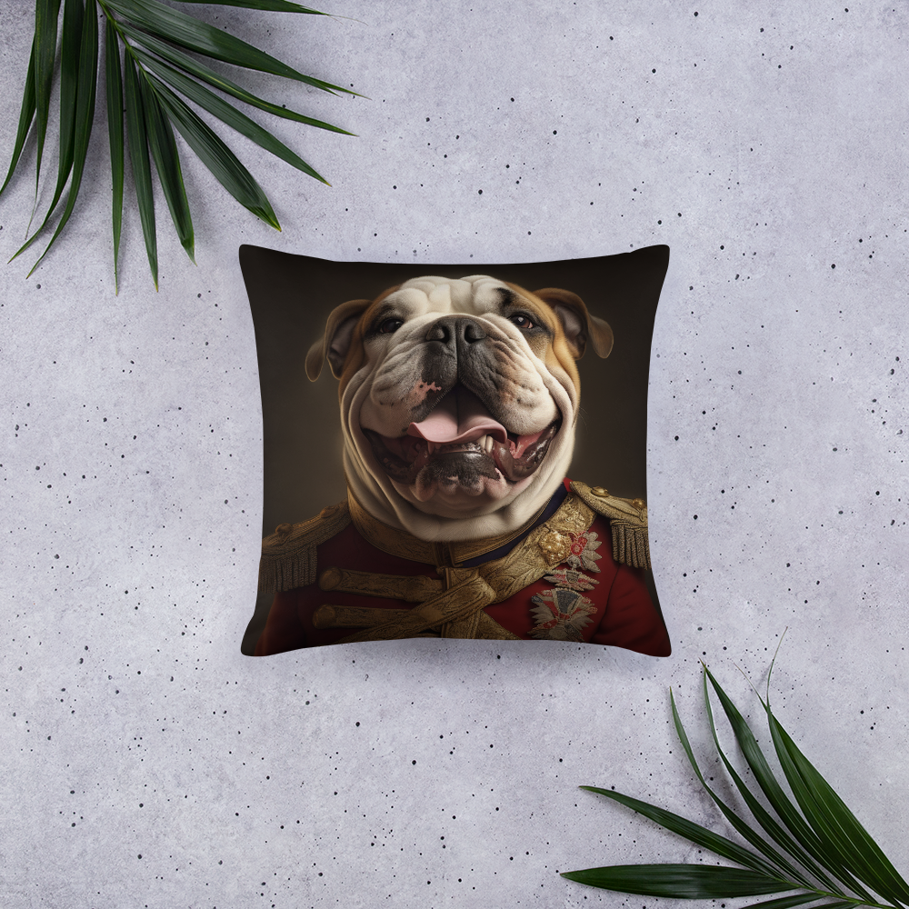 Bulldog BritishRoyalGuard Basic Pillow