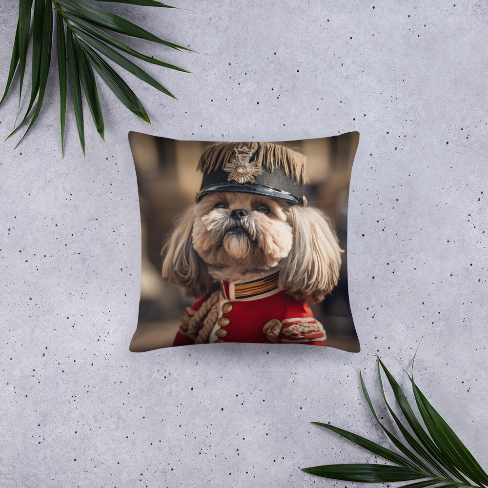 Shih Tzu BritishRoyalGuard Basic Pillow