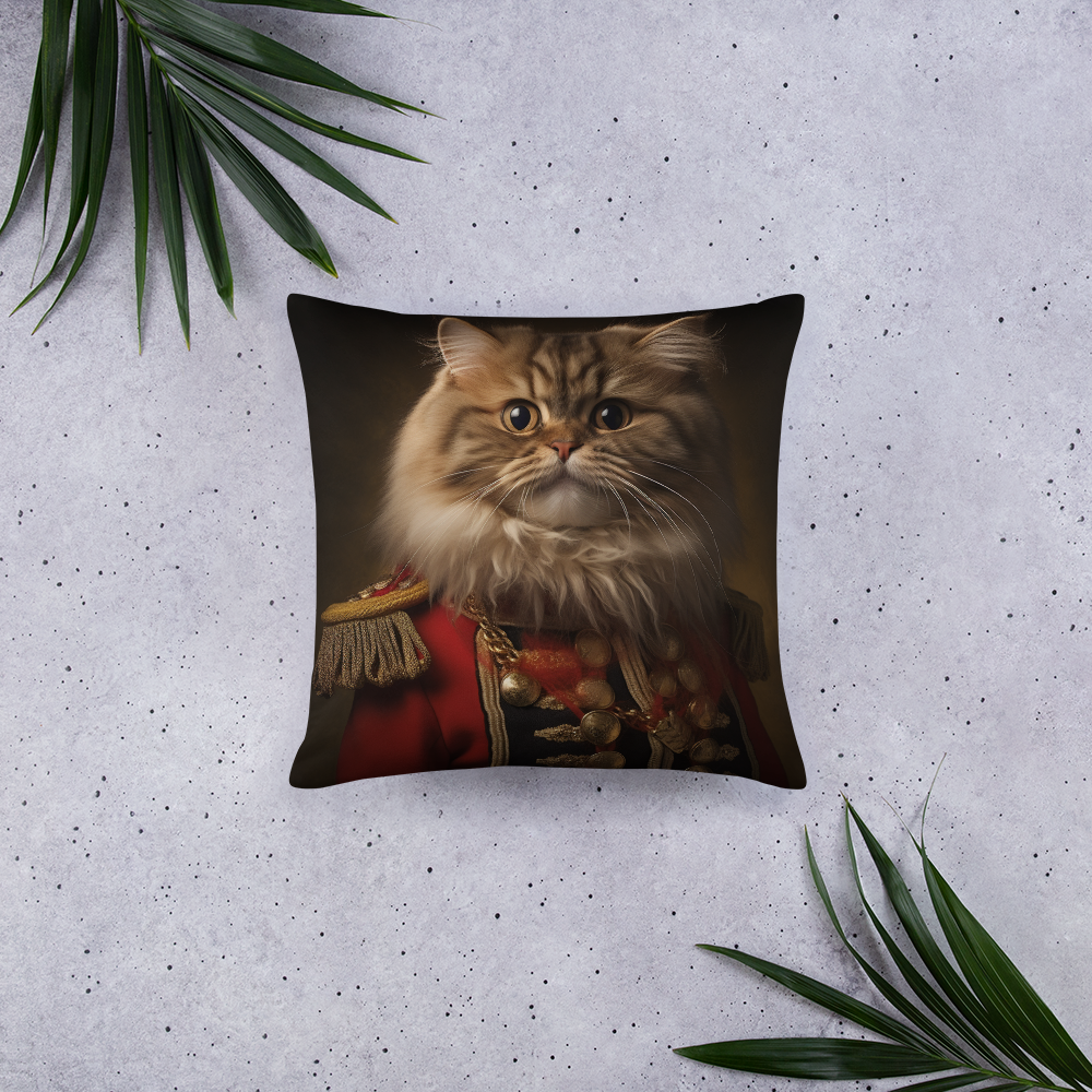 Maine Coon BritishRoyalGuard Basic Pillow