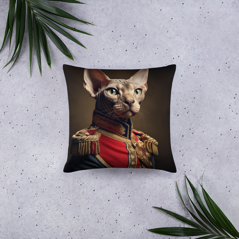 Sphynx BritishRoyalGuard Basic Pillow