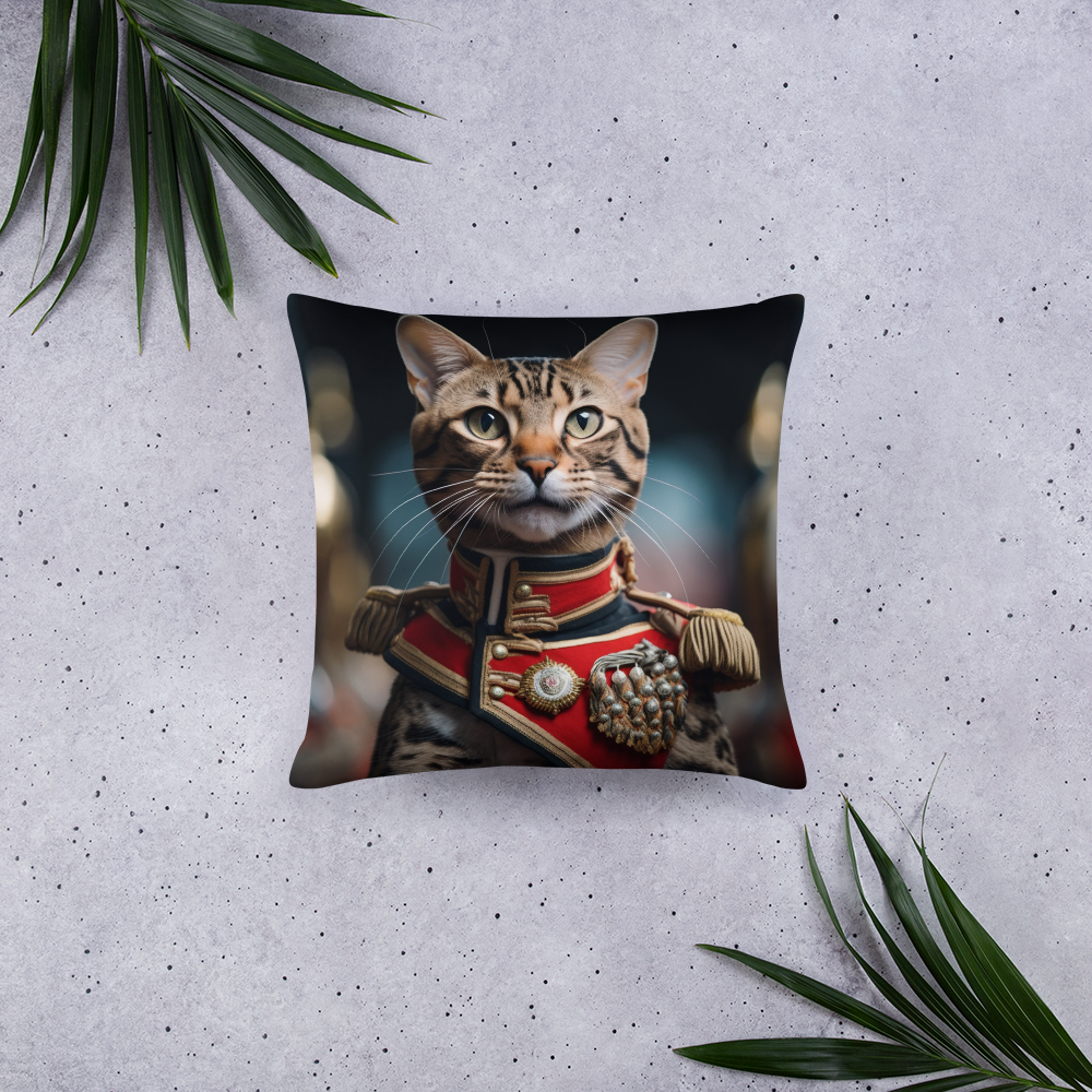 Bengal BritishRoyalGuard Basic Pillow