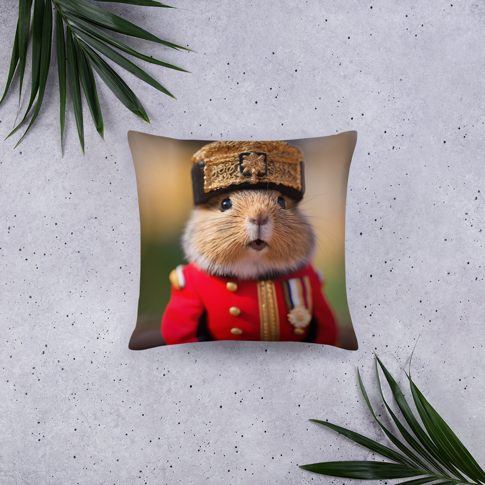 Guinea Pigs BritishRoyalGuard Basic Pillow