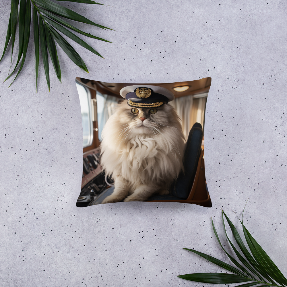 Persian CruiseShipCaptain Basic Pillow