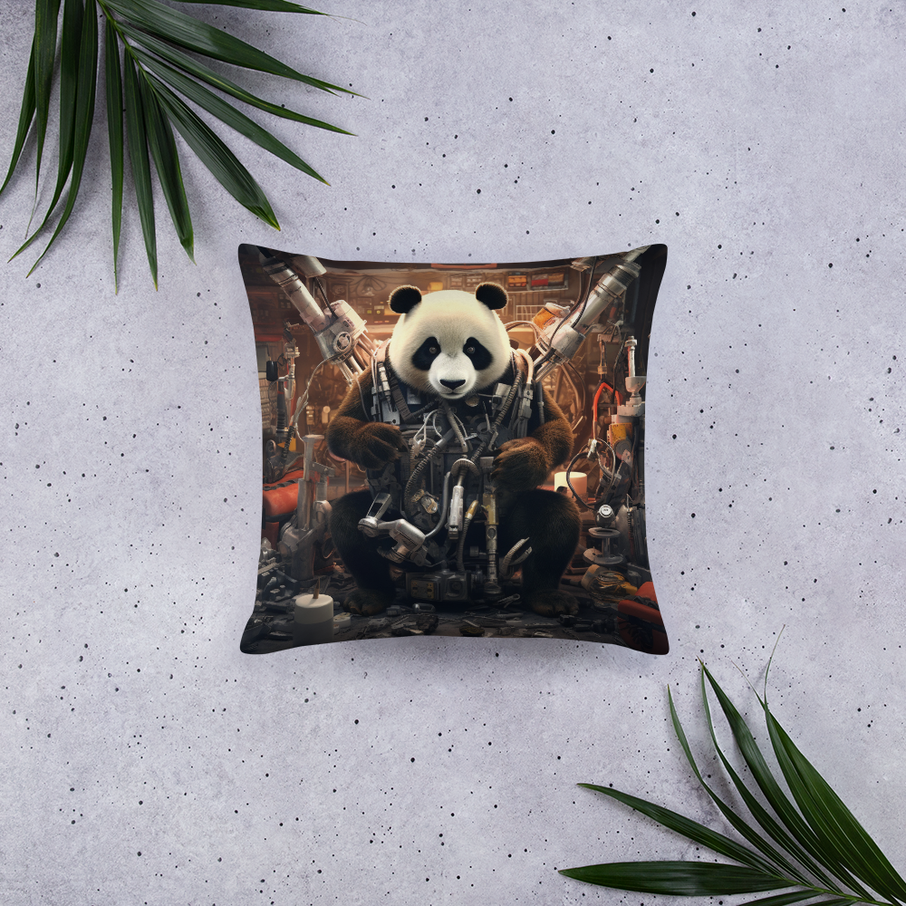 Panda AutoMechanic Basic Pillow