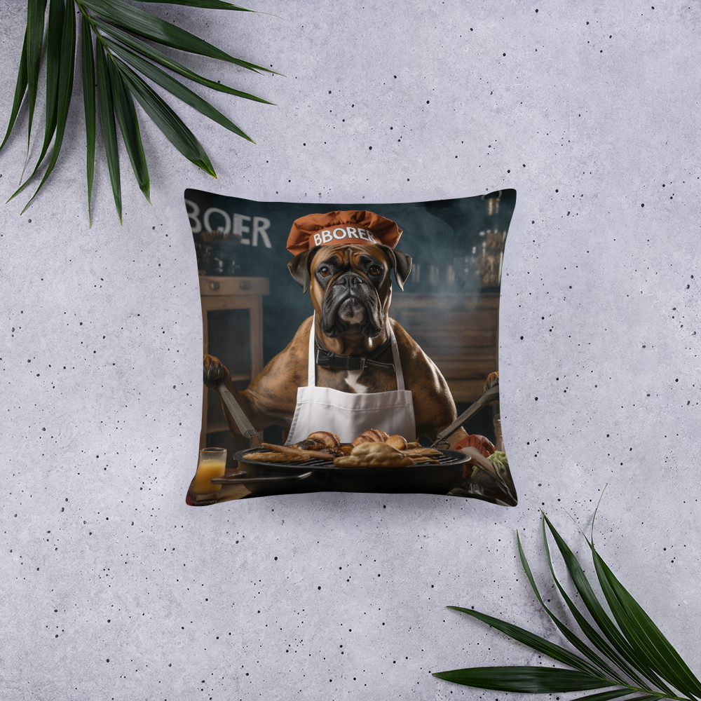 Boxer Chef Basic Pillow