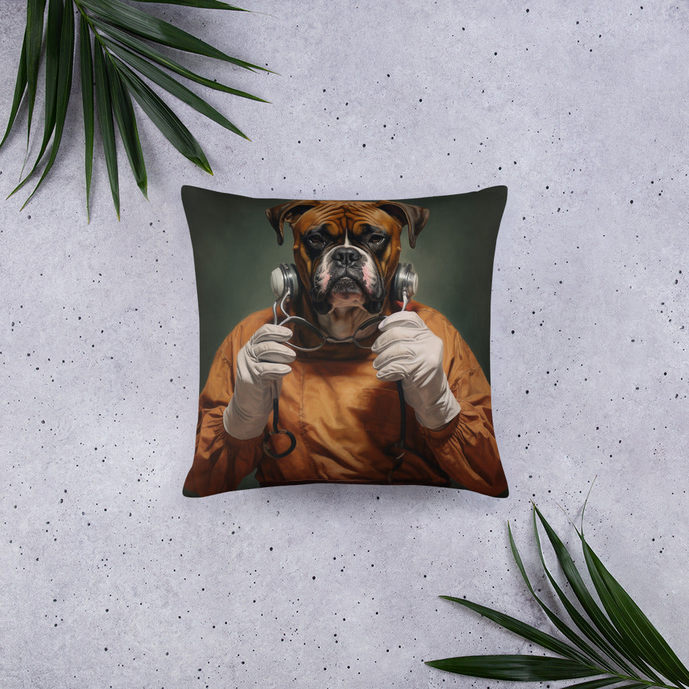 Boxer Nurse Basic Pillow