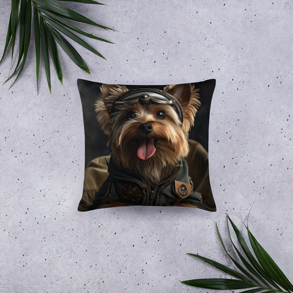 Shih Tzu Air Force Officer Basic Pillow