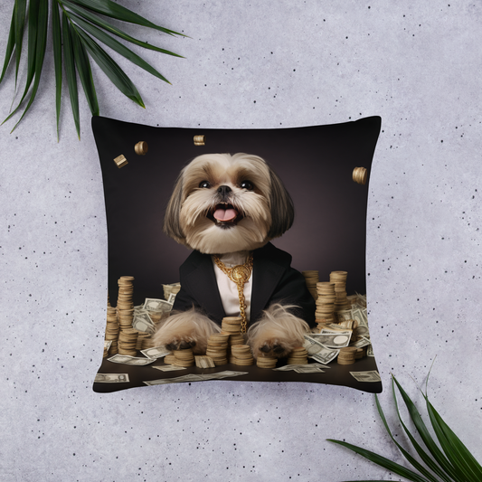 Shih Tzu Millionaire Basic Pillow