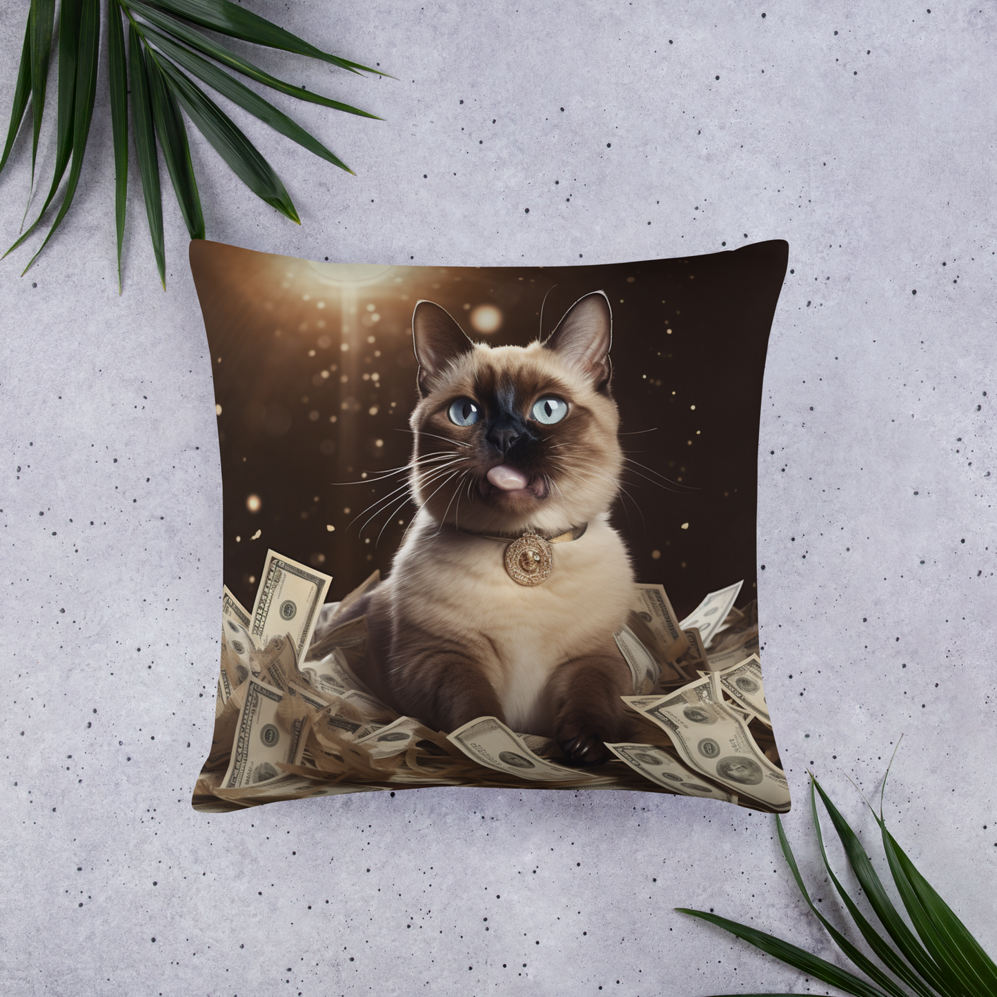 Siamese Millionaire Basic Pillow