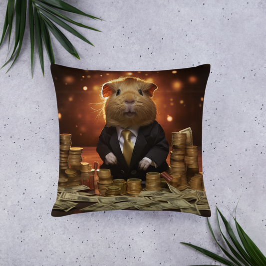 Guinea Pigs Millionaire Basic Pillow