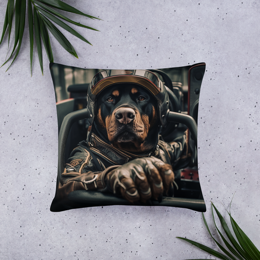 Rottweiler Air Force Officer Basic Pillow