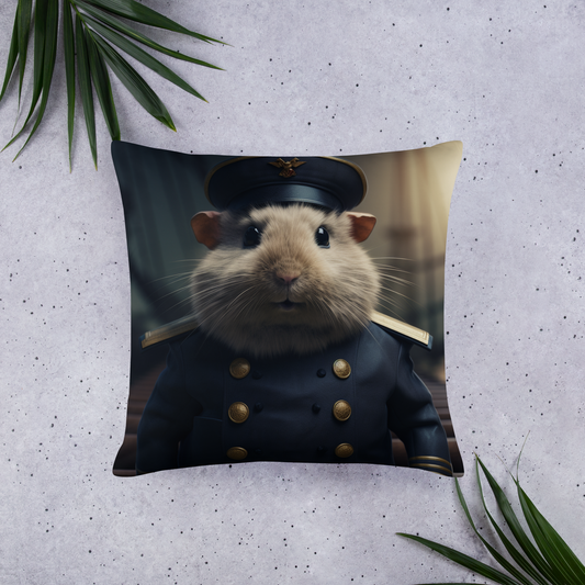 Guinea Pigs Air Force Officer Basic Pillow