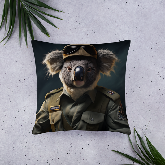 Koala Air Force Officer Basic Pillow