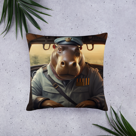 Hippo Airline Pilot Basic Pillow