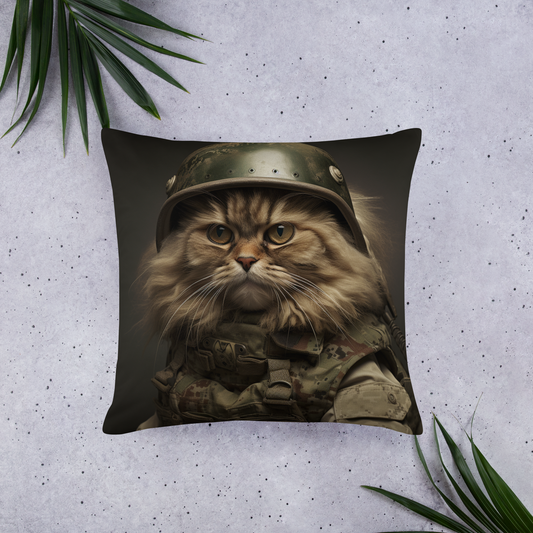 Persian Military Person Basic Pillow