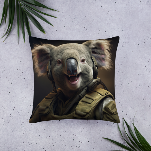 Koala Military Person Basic Pillow
