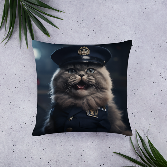 Persian Police Officer Basic Pillow